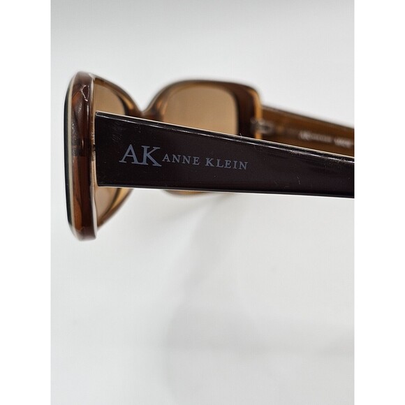 ANNE KLEIN Sunglasses AK5103 K5141/28 53-17-135 Brown Square FRAMES ONLY!!! - Picture 9 of 9